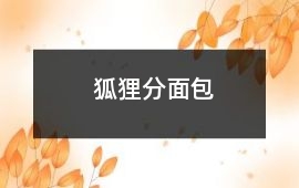 狐貍分面包