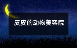 皮皮的動物美容院