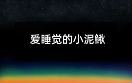 愛(ài)睡覺(jué)的小泥鰍
