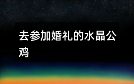 去參加婚禮的水晶公雞