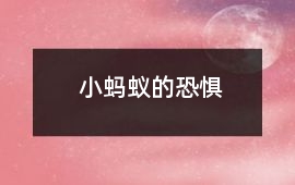小螞蟻的恐懼
