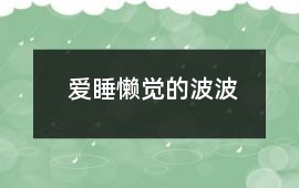 愛睡懶覺的波波