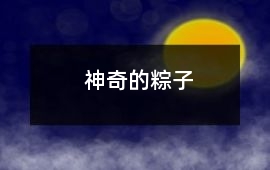 神奇的粽子