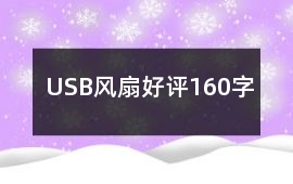 USB風扇好評160字
