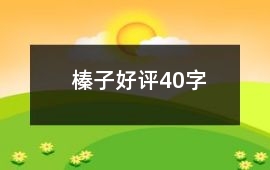 榛子好評40字