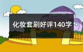 化妝套刷好評140字