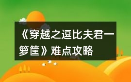 《穿越之逗比夫君一籮筐》難點攻略