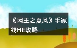 《網王之夏風》手冢線HE攻略