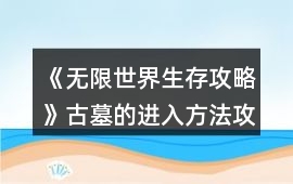 《無限世界生存攻略》古墓的進入方法攻略
