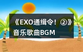 《EXO通緝令！②》音樂歌曲BGM
