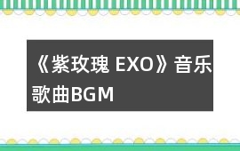 《紫玫瑰 EXO》音樂(lè)歌曲BGM