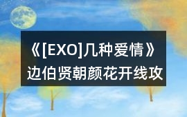 《[EXO]幾種愛情》邊伯賢朝顏花開線攻略