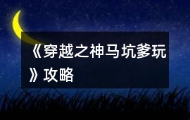 《穿越之神馬坑爹玩》攻略