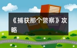 《捕獲那個警察》攻略