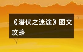 《潛伏之迷途》圖文攻略
