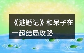 《逃婚記》和呆子在一起結局攻略