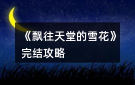 《飄往天堂的雪花》完結攻略
