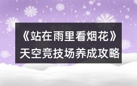 《站在雨里看煙花》天空競技場養成攻略