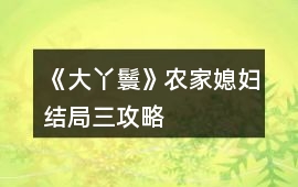 《大丫鬟》農家媳婦結局三攻略