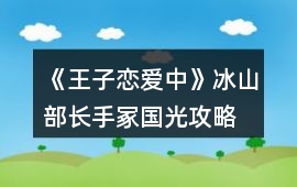 《王子戀愛中》冰山部長手冢國光攻略