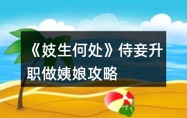 《妓生何處》侍妾升職做姨娘攻略