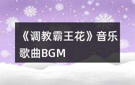 《調教霸王花》音樂歌曲BGM