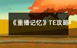 《重播記憶》TE攻略