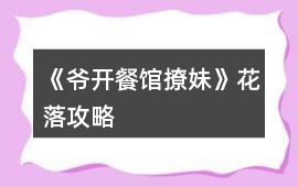 《爺開餐館撩妹》花落攻略
