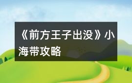 《前方王子出沒》小海帶攻略