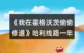《我在霍格沃茨偷偷修道》哈利線路一年級(jí)暑假禮物攻略