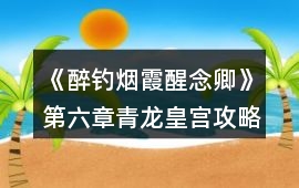 《醉釣煙霞醒念卿》第六章青龍皇宮攻略