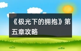 《極光下的擁抱》第五章攻略