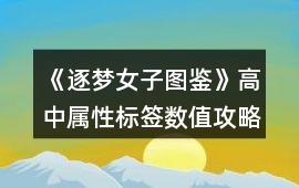 《逐夢女子圖鑒》高中屬性標簽數值攻略
