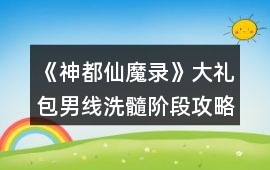 《神都仙魔錄》大禮包男線洗髓階段攻略