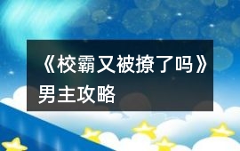 《校霸又被撩了嗎》男主攻略