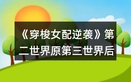 《穿梭女配逆襲》第二世界（原第三世界）后宮階級(jí)表攻略