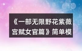 《一部無(wú)限野花紫薇宮賦女官篇》簡(jiǎn)單模式基礎(chǔ)通關(guān)攻略