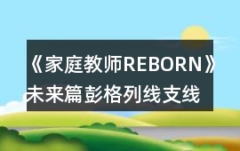 《家庭教師REBORN》未來篇彭格列線支線攻略