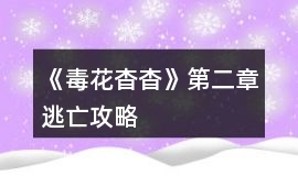 《毒花杳杳》第二章逃亡攻略