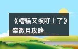 《糟糕又被盯上了》欒微月攻略