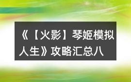《【火影】琴姬模擬人生》攻略匯總（八）