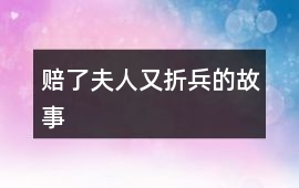 賠了夫人又折兵的故事