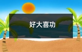 好大喜功