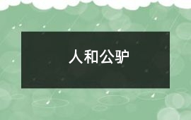 人和公驢