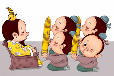 濫竽充數的故事