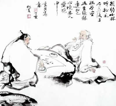 李白求師