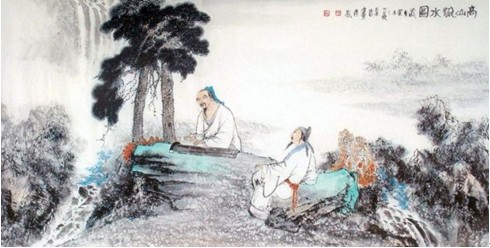 俞伯牙摔琴謝知音，俞伯牙和鐘子期的故事