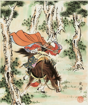 曹操割須棄袍