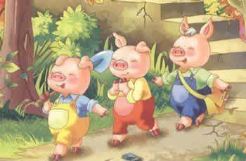 三只小豬蓋房子