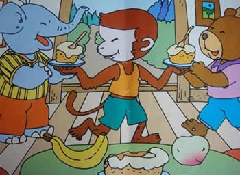 小猴子過(guò)生日